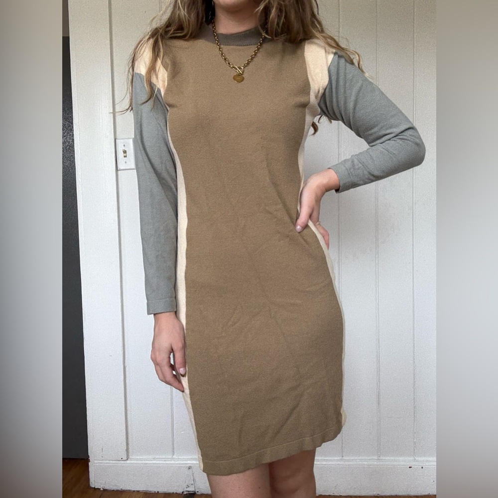 Roolee colorblocked sweater dress